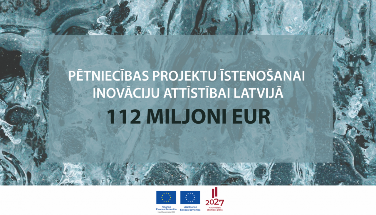 Inovāciju attīstībai komersantiem būs pieejams atbalsts 112 miljonu eiro apmērā