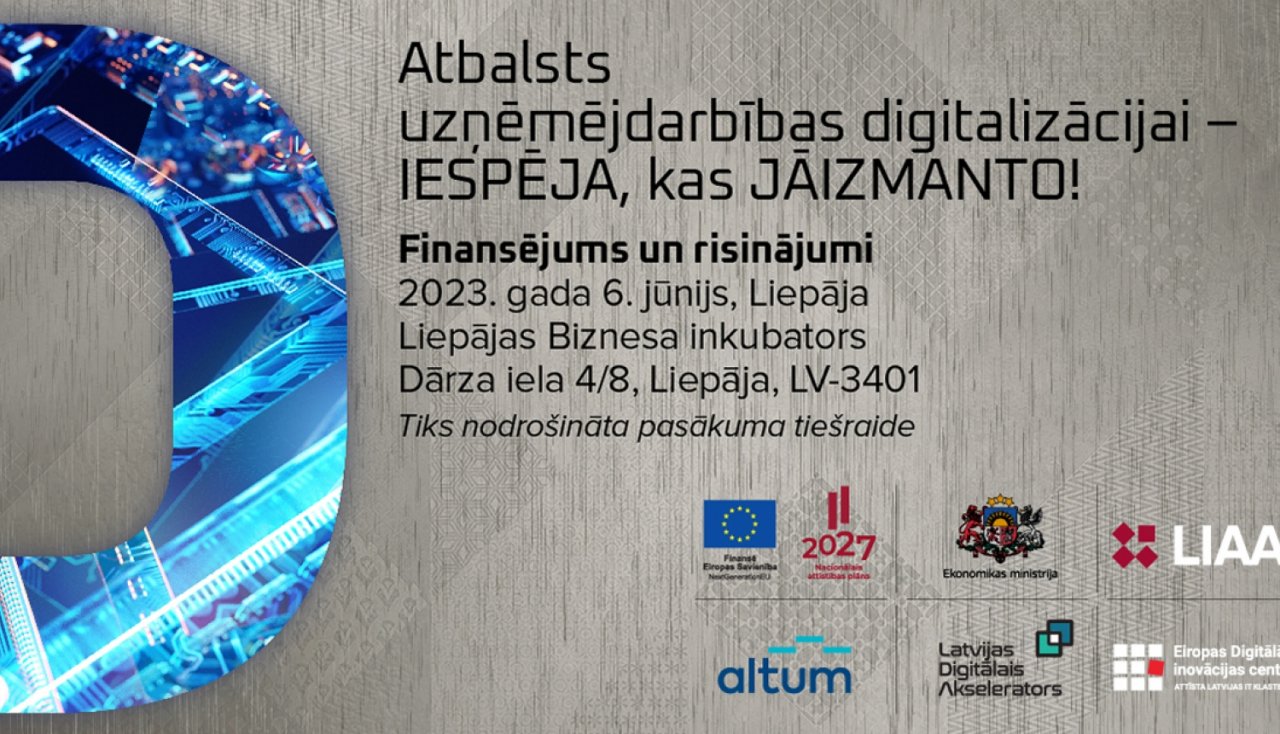 Foruma par atbalstu uzņēmumu digitalizācijai tiešraide – 6. jūnijā