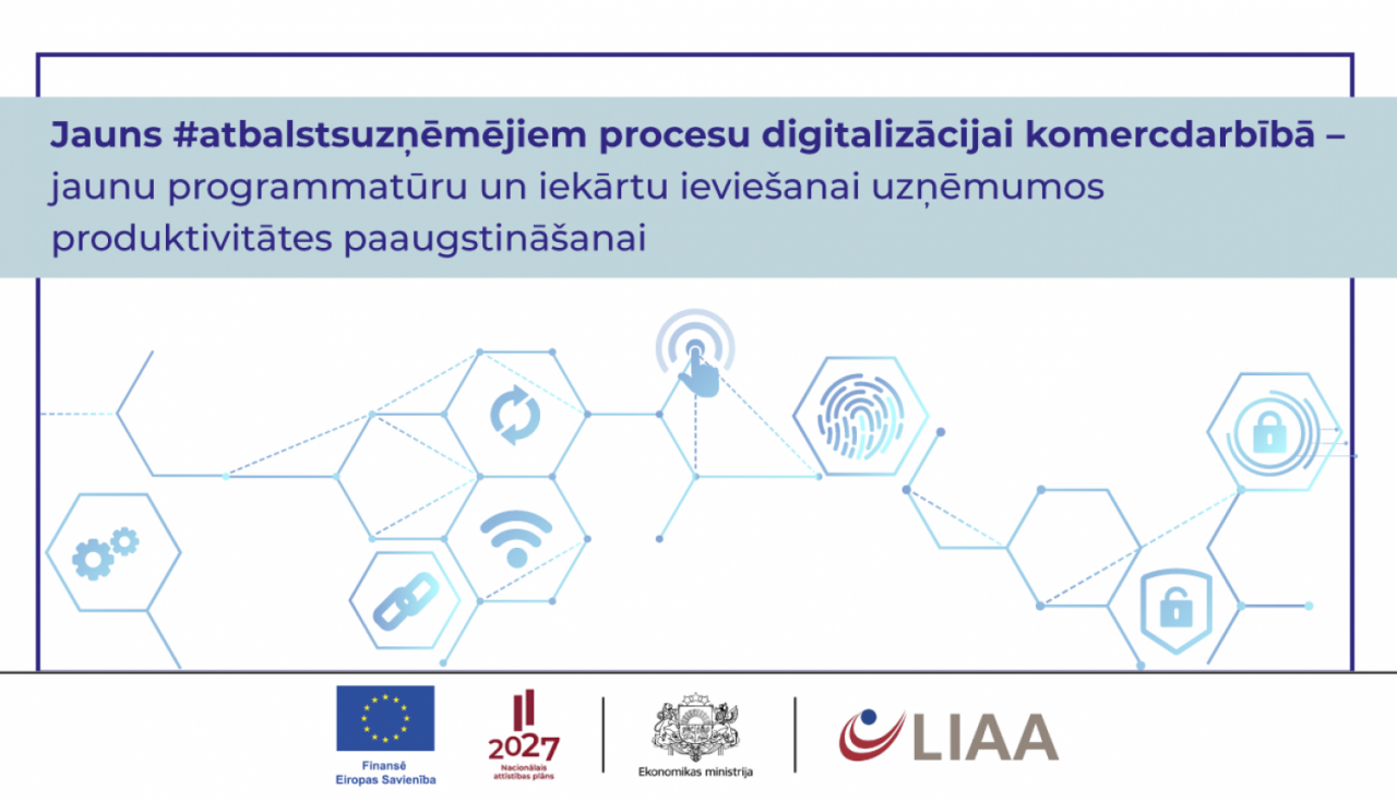 The New Recovery Fund Support Programme for entrepreneurs for digitalisation of processes in commercial activities has been approved