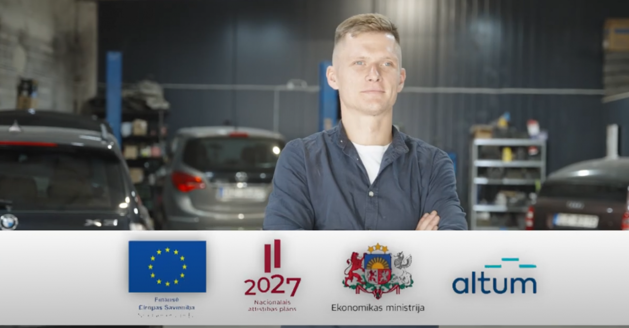 Kā Zigmārs uzsāka auto biznesu ar ALTUM atbalstu?