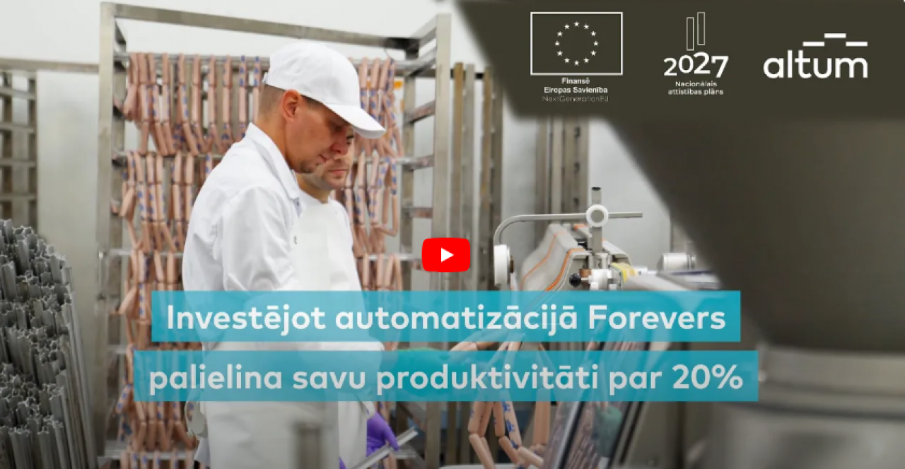 Investējot digitalizācijā, uzņēmums FOREVERS palielina produktivitāti par 20%