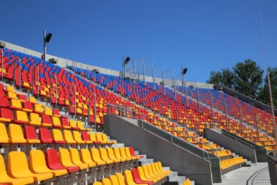 Foto : Daugavas stadiona tribīnes