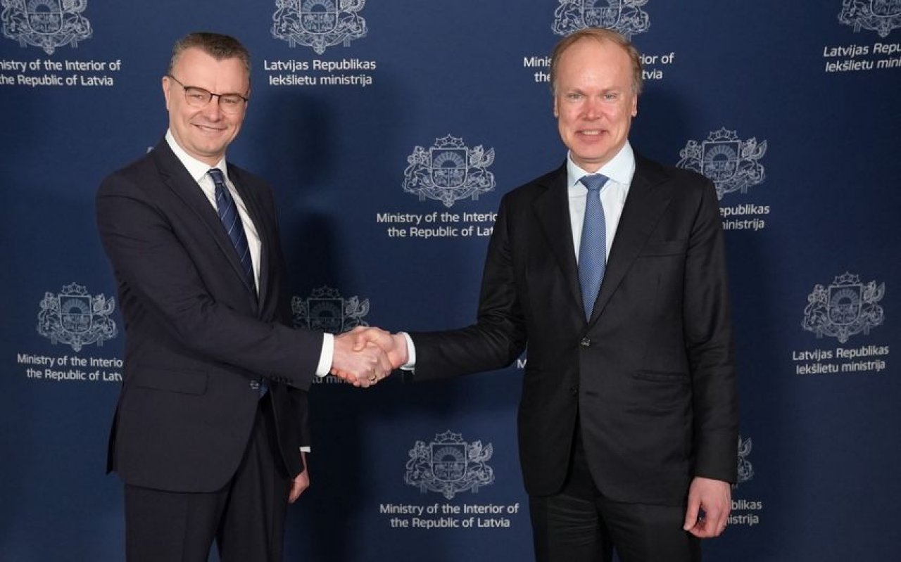Henrik Nielsen,  Director for Borders and Schengen Affairs of the European Commission's Directorate-General for Migration and Home Affairs visits the Ministry of the Interior