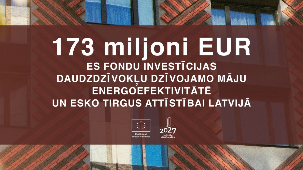 Tuvāko piecu gadu laikā energoefektivitātes paaugstināšanā valsts ēkās tiks ieguldīti 114,7 miljoni EUR