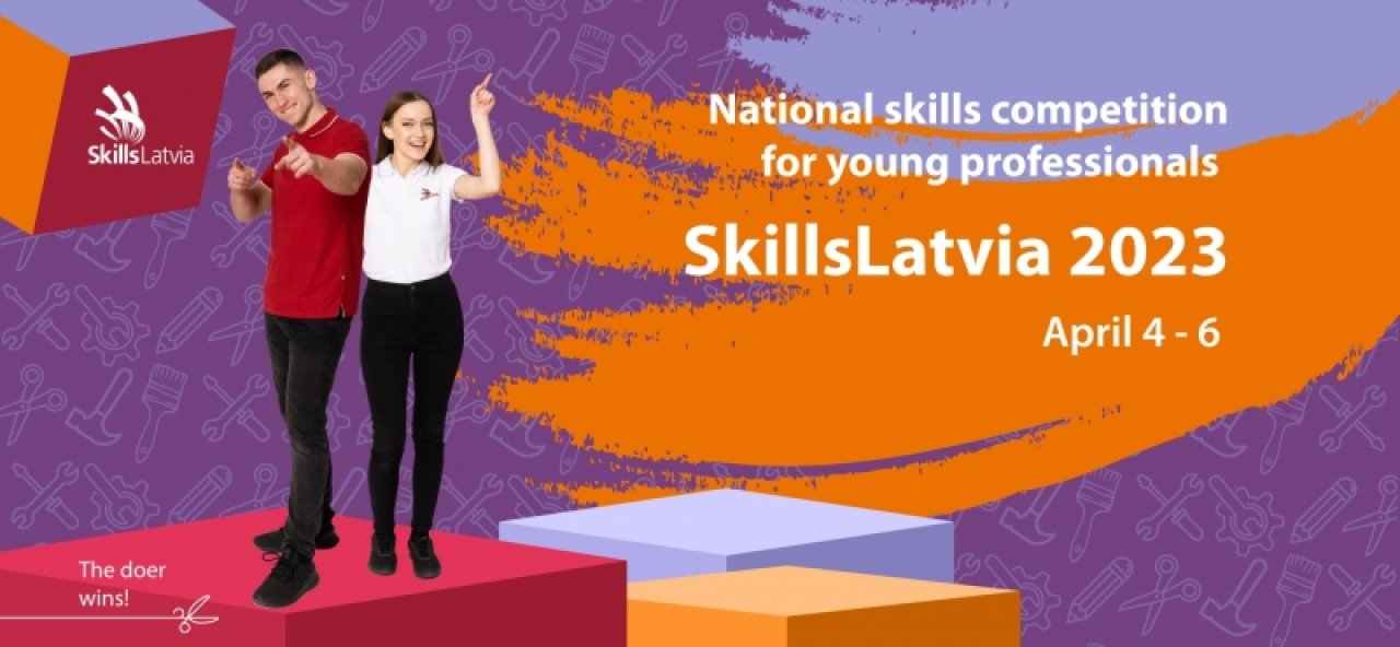 National skills competition for young professionals SkillsLatvia 2023