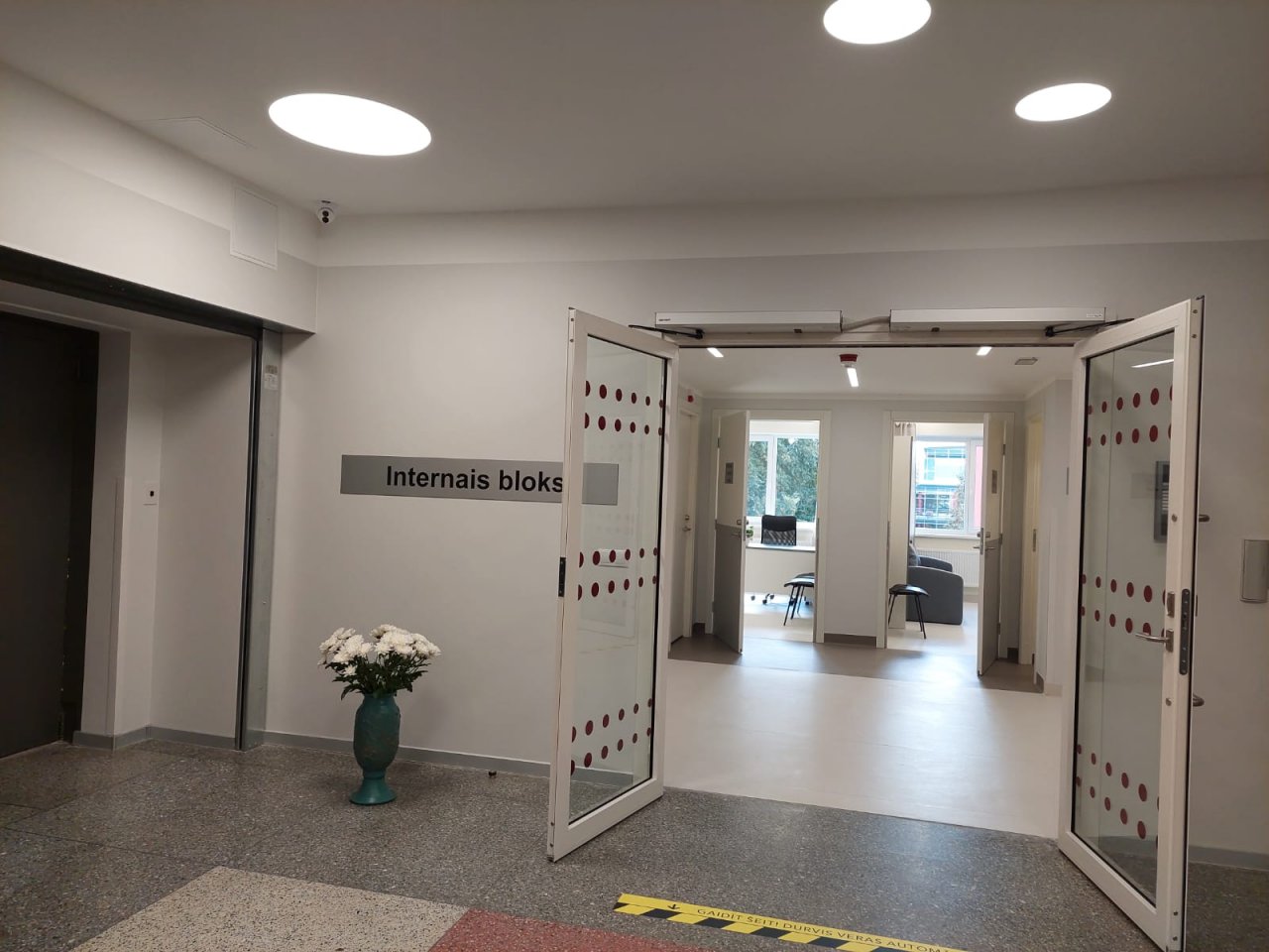 Completion of reconstruction and improvement work of the internal block and rehabilitation department of Dobele and surrounding hospital