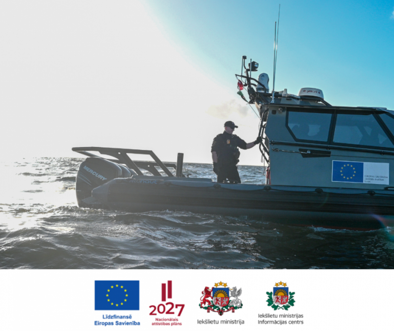 Significantly strengthening maritime border surveillance in Latvia with the support of the European Union